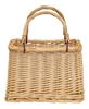 Picture of Natural Willow Tapered Basket w/Handles