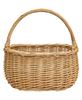 Picture of Natural Willow Oval Gathering Basket w/Handle