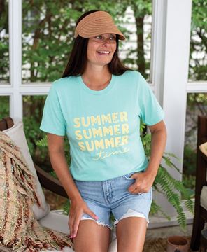 Picture of Summer Time T-Shirt, Heather Mint