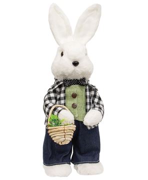 Picture of Mr. Gingham Fabric Bunny Doll