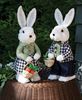 Picture of Mrs. Gingham Fabric Bunny Doll