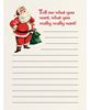 Picture of Tell Me What You Want Santa Notepad
