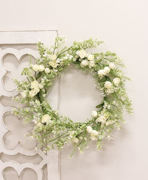 Picture of Bridal Rose Blossom Wreath