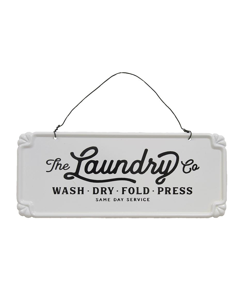 Col House Designs - Retail| The Laundry Co. Vintage Hanging Sign