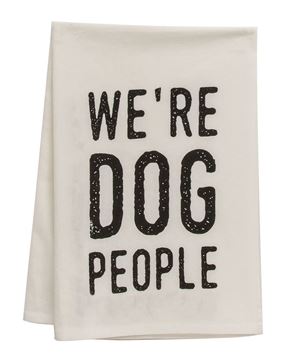 Picture of We’re Dog People Dish Towel