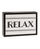 Picture of Black & White Bath Words Box Sign, 3/Set
