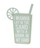 Picture of Beach Drink Block Sitter, 3/Set