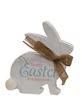 Picture of Easter Wishes/Bunny Kisses Wooden Bunny Sitter, 2/Set