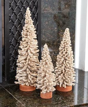 Picture of Champagne Gleam Bristle Tree, 10"