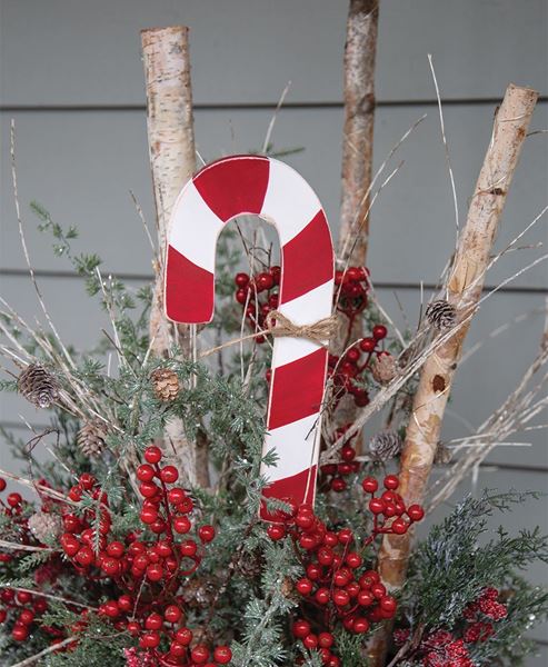 Picture of Small Candy Cane Accent/Planter Stake