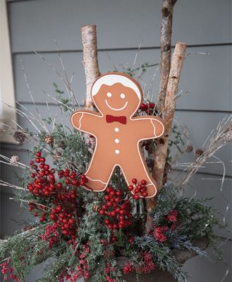 Picture of Gingerbread Boy Accent/Planter Stake