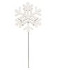 Picture of Glittered Layered Wooden Snowflake Planter Stake Topper, 14"