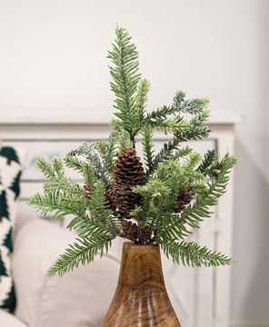 Picture of Glittering Millwood Pine Spray, 16"