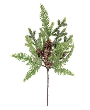 Picture of Glittering Millwood Pine Spray, 16"