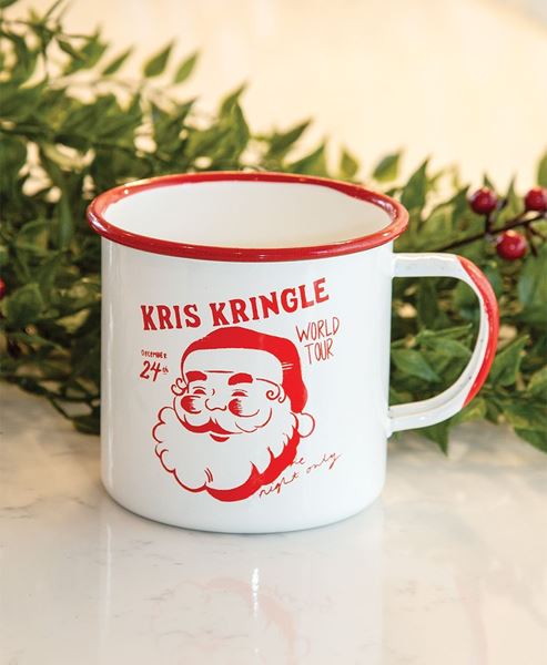 Picture of Kris Kringle World Tour Enamel Mug