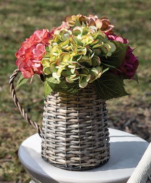 Picture of Gray Willow Water Pitcher Planter Basket, Small