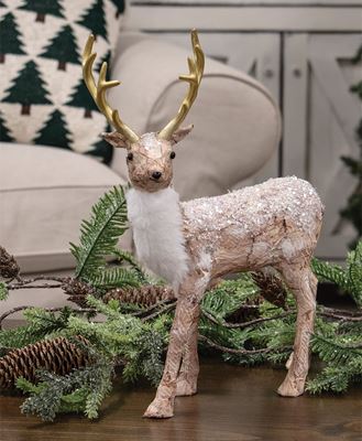 Picture of Sparkle Birch Standing Deer