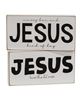 Picture of Jesus Kind of Day Block Sign, 2/Set