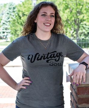 Picture of Vintage Soul T-Shirt - Heather Olive