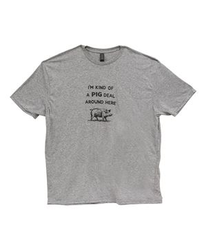 Picture of Kind of a Pig Deal T-Shirt, XXL - Heather Graphite