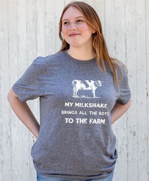 Picture of My Milkshake T-Shirt - Heather Graphite