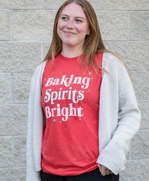 Picture of Baking Spirits Bright T-Shirt - Red