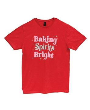 Picture of Baking Spirits Bright T-Shirt, XXL - Red