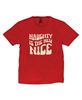 Picture of Naughty Is the New Nice T-Shirt - Cherry Red