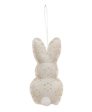 Picture of Eyelet Bunny Fabric Ornament