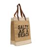 Picture of Salty As A Beach Jute Tote