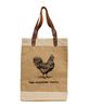 Picture of Fan-Clucking-Tastic Jute Tote