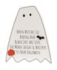 Picture of Candy Corn/Ghost Phrase Chunky Wooden Sitter, 2/Set