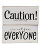 Picture of Not For Everyone Block Sign, 2/Set