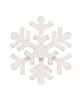 Picture of Glittered Layered Wooden Snowflake Hanger, 2/Set