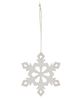 Picture of Sparkle Snowflake Ornament, 3.5", 4/Set