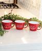 Picture of Making Spirits Bright Red Enamel Mug