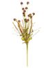 Picture of Fall Grass & Thistle Spray, 26", Burgundy