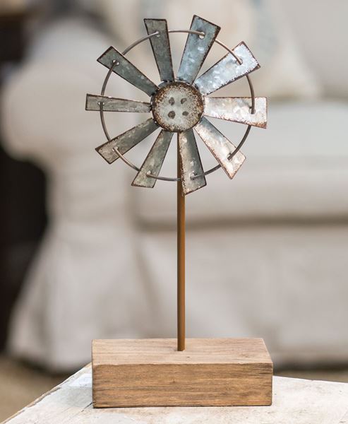 Windmill Finial, 10"