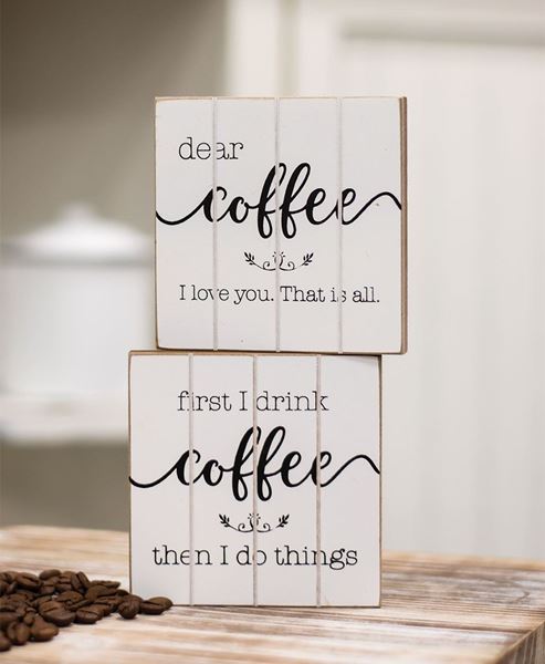 Picture of Dear Coffee Block, 2/Set