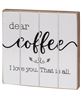 Picture of Dear Coffee Block, 2/Set