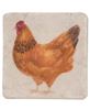 Picture of Chicken Resin Coasters, 4/Set