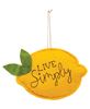 Picture of Live Simply Felt Lemon Ornament