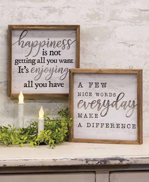 Picture of Enjoy Everyday Frame, 2/Set