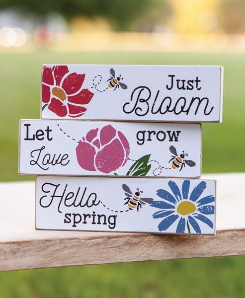 Picture of Just Bloom Mini Block, 3/Set