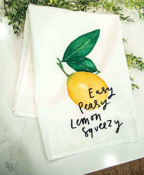 Picture of Easy Peasy Lemon Squeezy Dish Towel