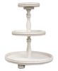 Picture of Shabby Chic Wooden Three-Tiered Tray