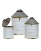 Picture of White Silos, 3/Set