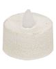 Picture of White Textured Timer Tealight