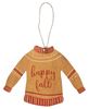 Picture of Fall Sweater Wooden Ornaments, 3/Set