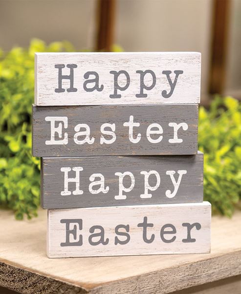 Picture of Happy Easter Duo Mini Block, 4/Set